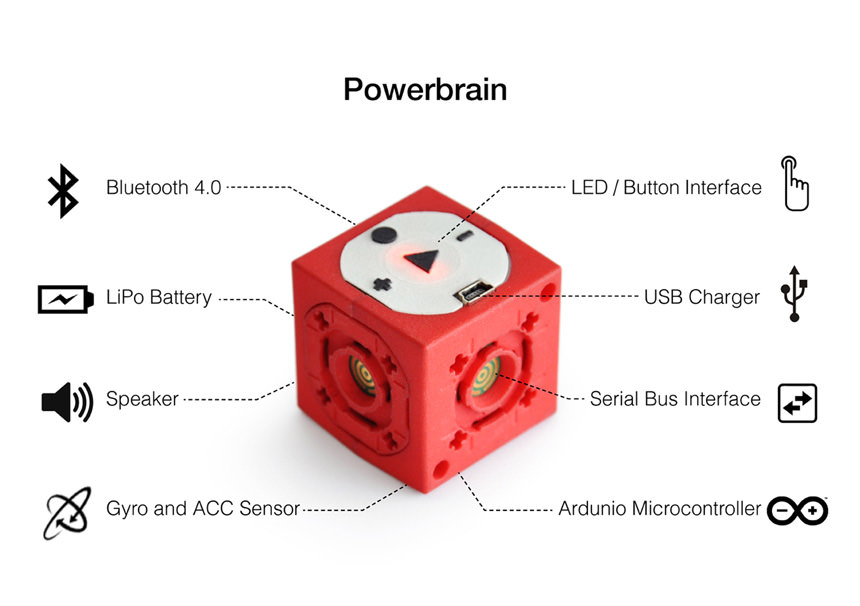 ブロックのおもちゃに最先端の "生きた心臓" を与えるプロジェクト「TinkerBots」